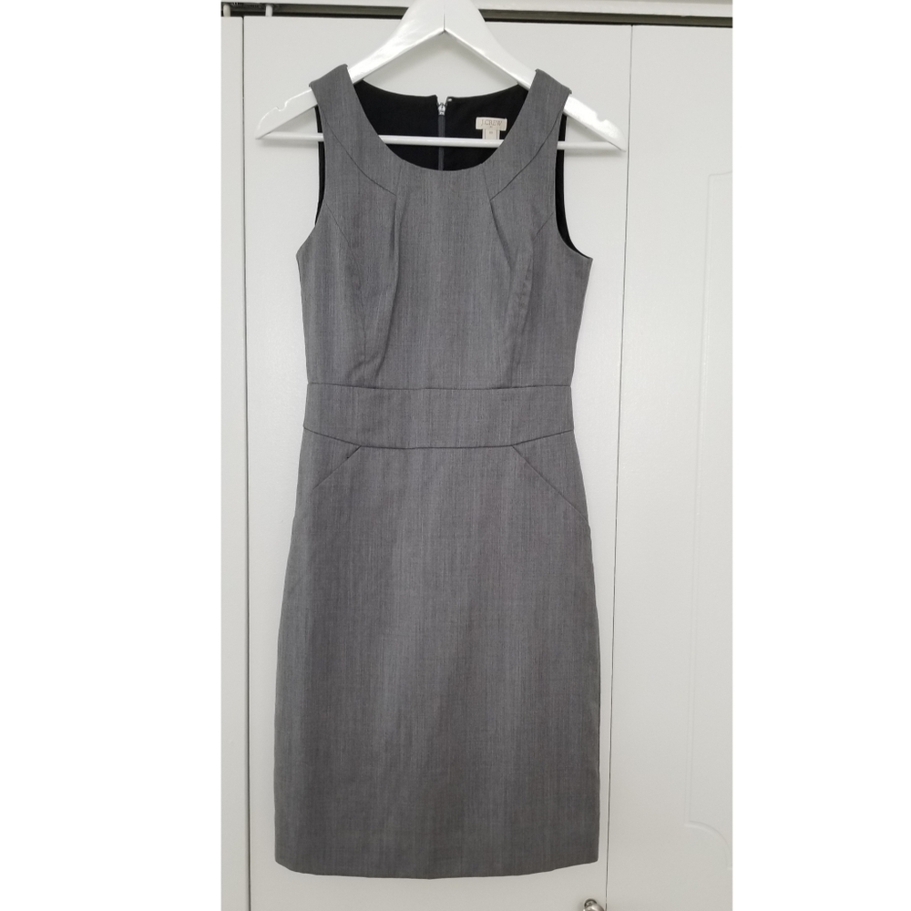 NWOT J.Crew Grey Office Dress SZ00